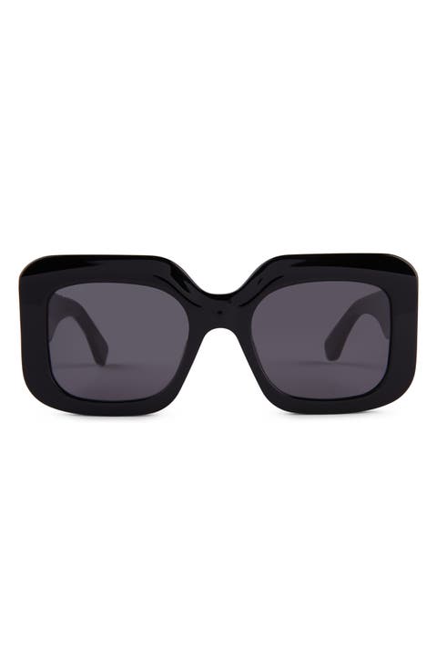 Giada 52mm Square Sunglasses