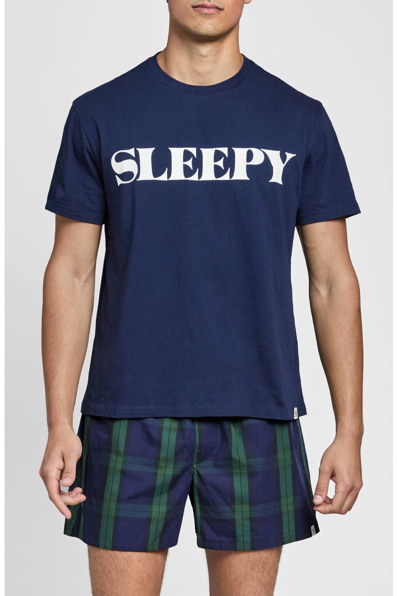 Logo T-Shirt, Main, color, Navy