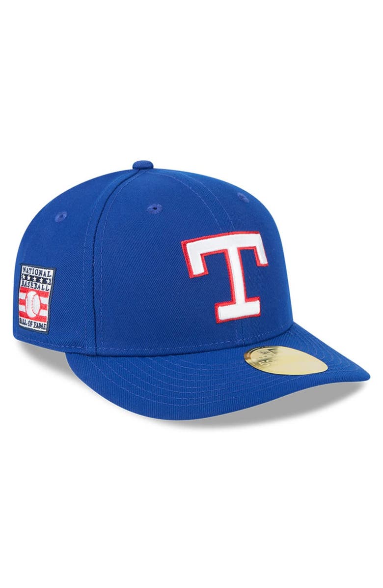New Era Men's New Era Royal Texas Rangers Baseball Hall of Fame 59FIFTY Low Profile Fitted Hat, Alternate, color, Royal