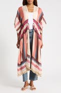 Vince Camuto Mixed Bold Duster