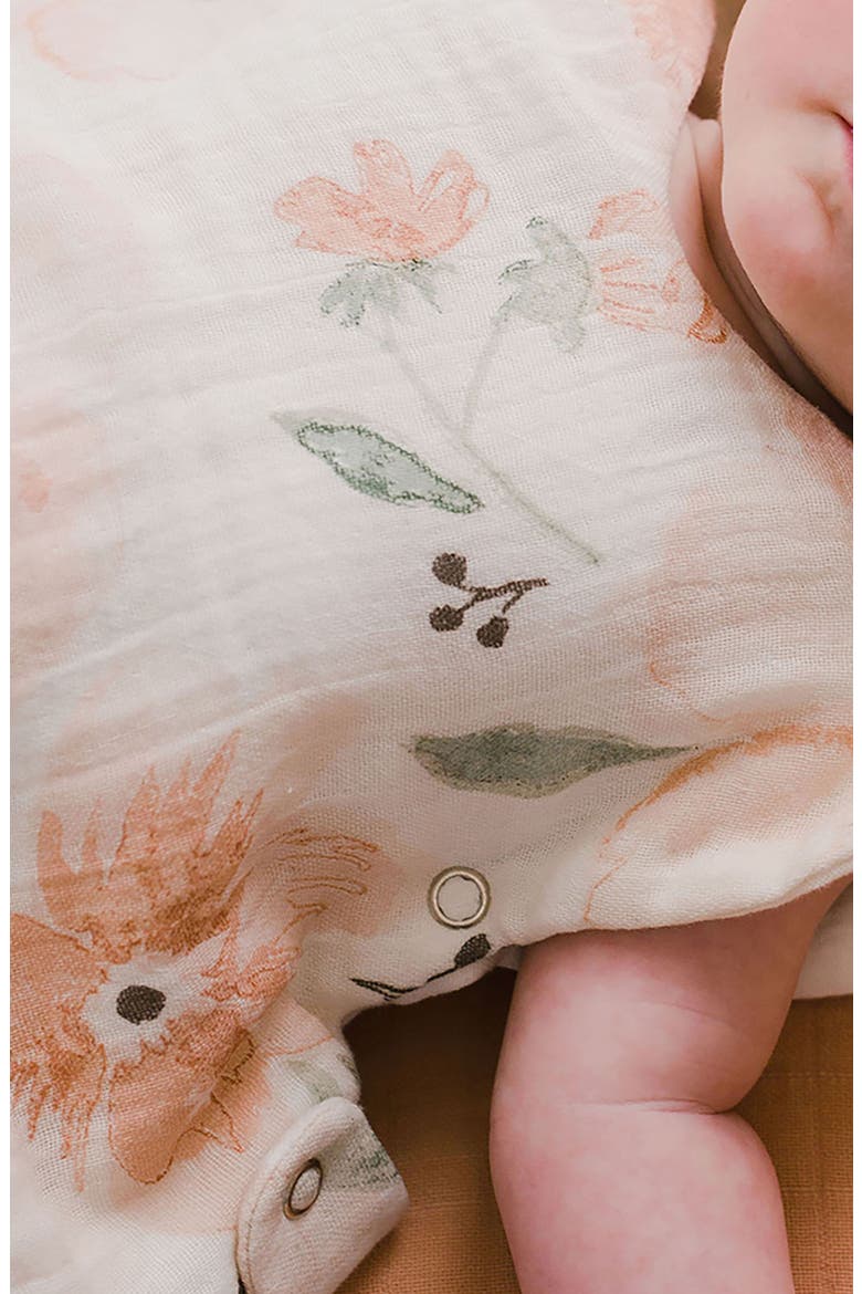 Cotton Wearable Blanket, Alternate, color, PINK FLORAL