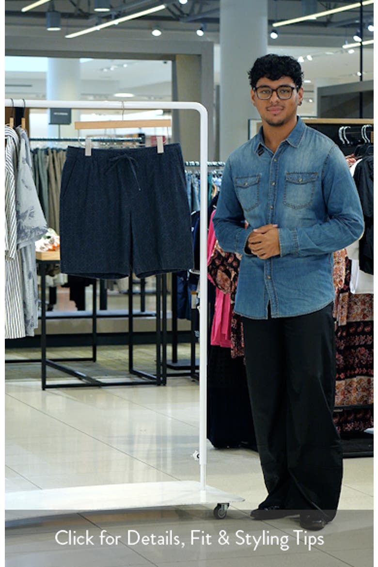 Linen Blend Shorts video