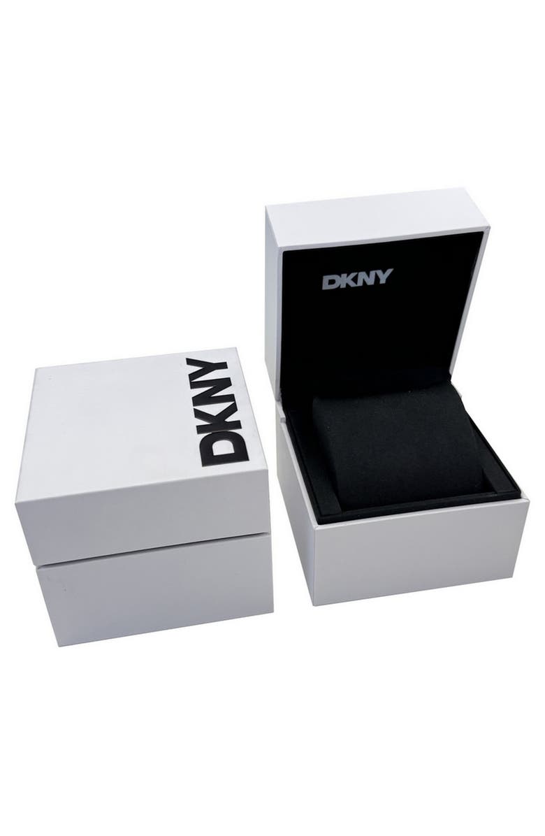 DKNY L 017-2 Bracelet Watch, Alternate, color, Black/ Silver