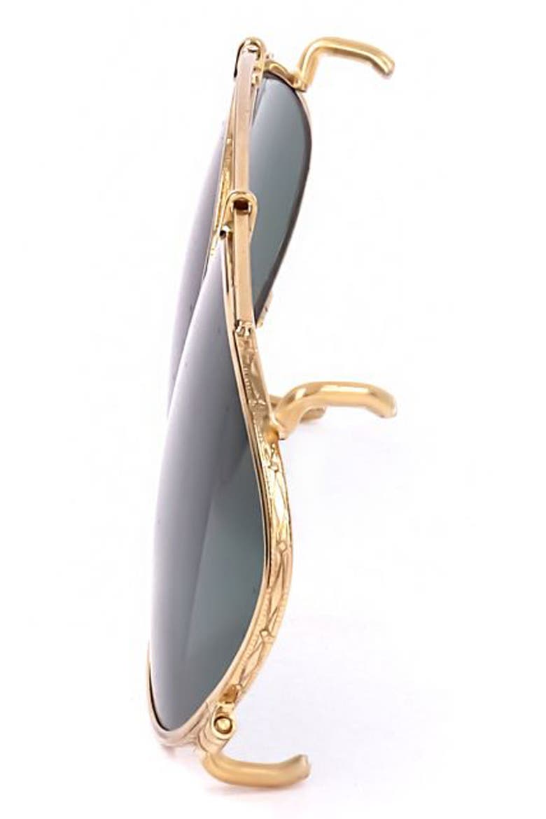 54mm Cat Eye Sunglasses, Alternate, color, GOLD