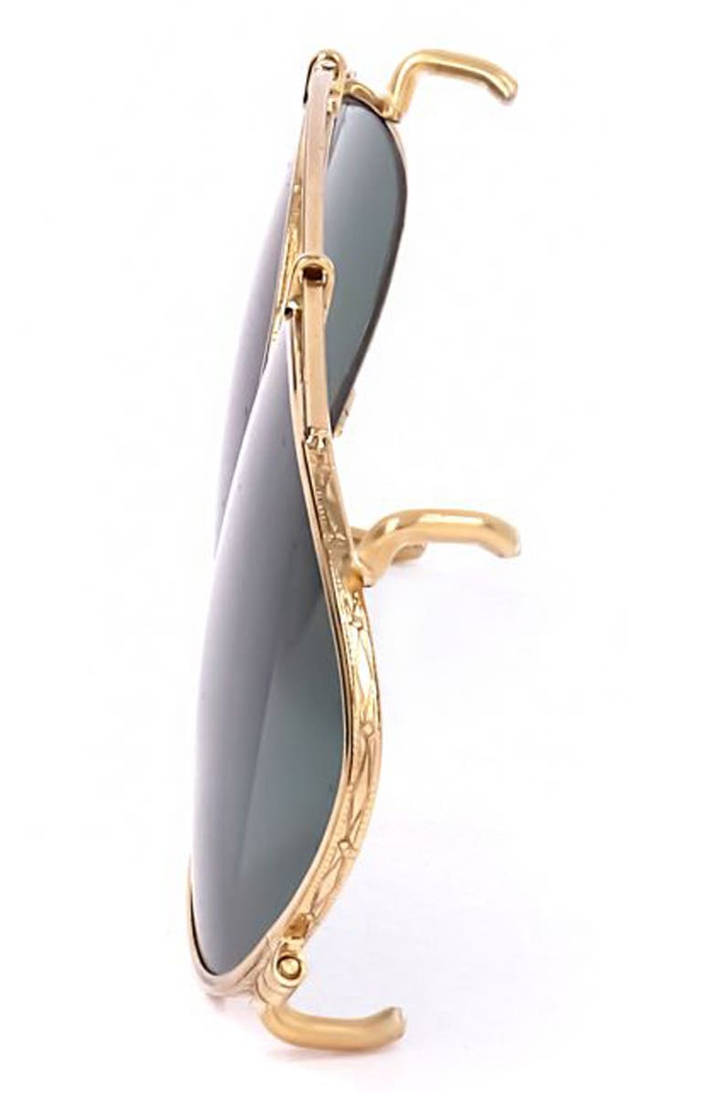 SUPER by RETROSUPERFUTURE<sup>®</sup> 54mm Cat Eye Sunglasses, Alternate, color, Gold