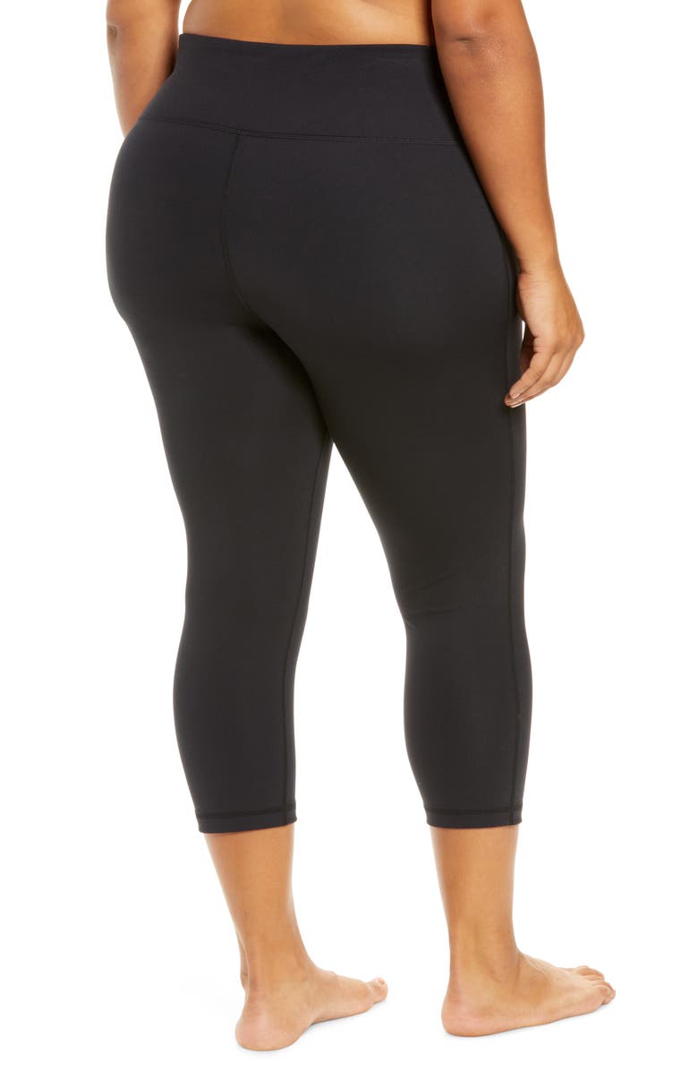 Zella Studio Lite Crop Leggings, Alternate, color, 