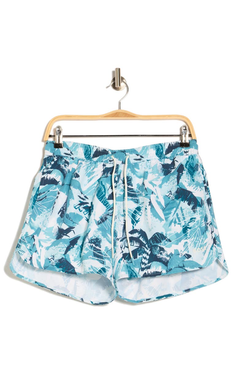 BOSS Cala Swim Trunks, Alternate, color, Light/ Pastel Blue