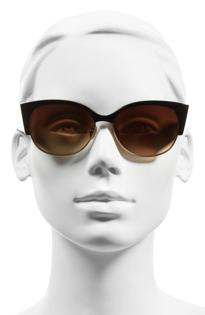 Steven Alan 'Remington' 56mm Cat Eye Sunglasses, Alternate, color,