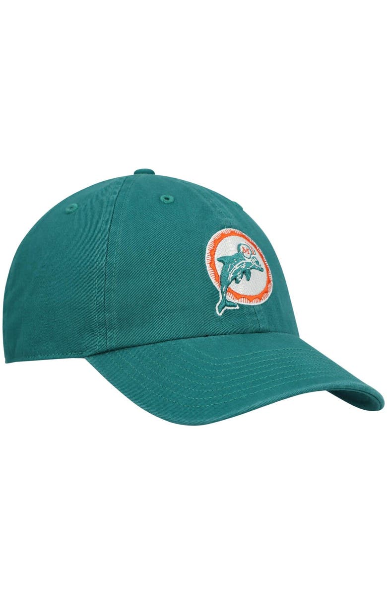 '47 Men's '47 Teal Miami Dolphins Clean Up Legacy Adjustable Hat, Alternate, color, Teal