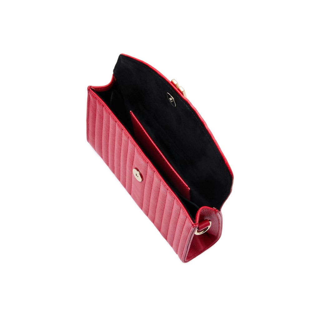 Mimi Crossbody Bag with Wristlet, Alternate, color, Red