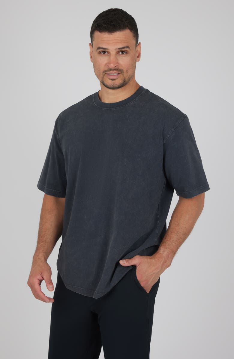 90 DEGREE BY REFLEX Acid Stretch Cotton T-Shirt, Alternate, color,