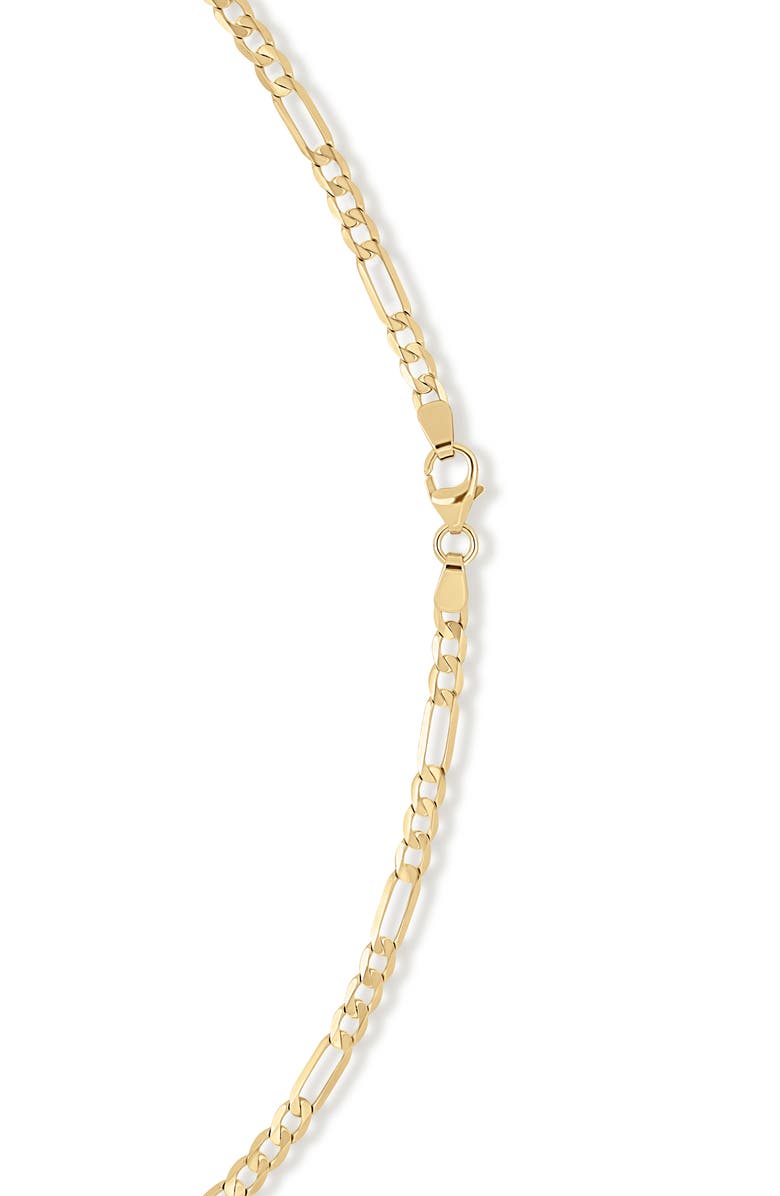 Bony Levy 14K Gold Figaro Chain Necklace, Alternate, color, 14Ky