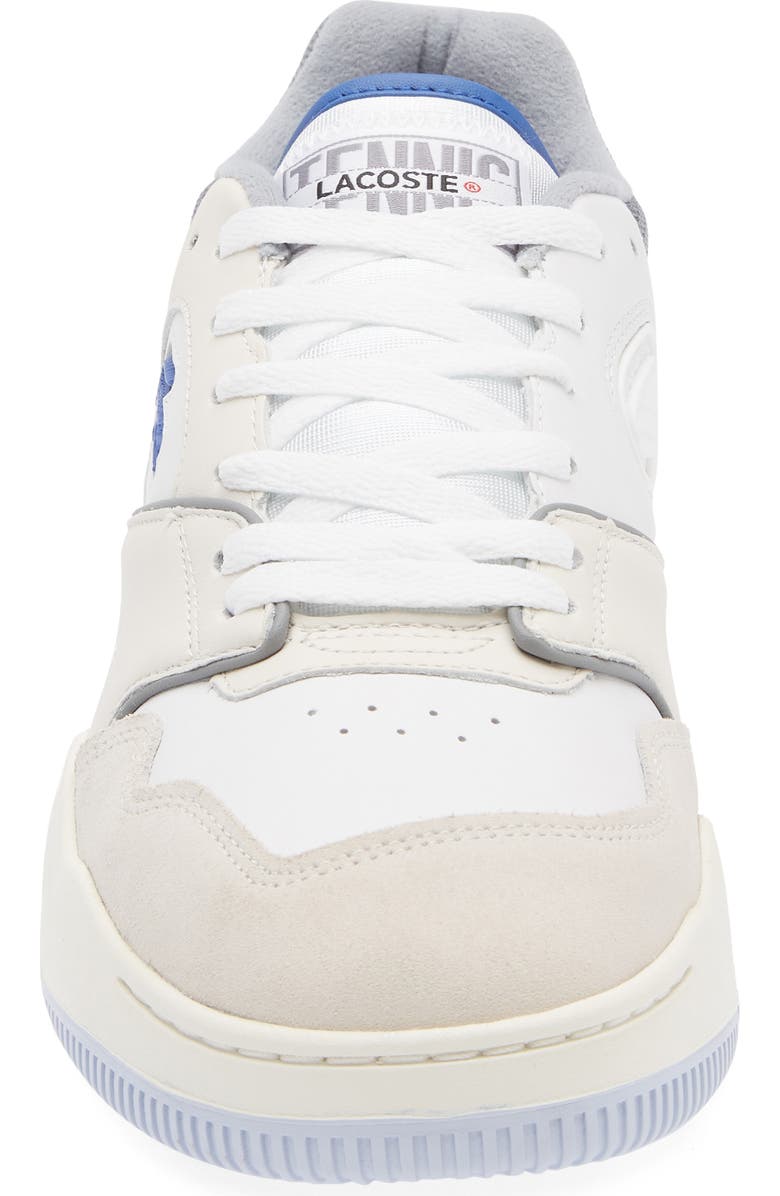 Lacoste Lineshot 124 Sneaker, Alternate, color, White/ Light Blue