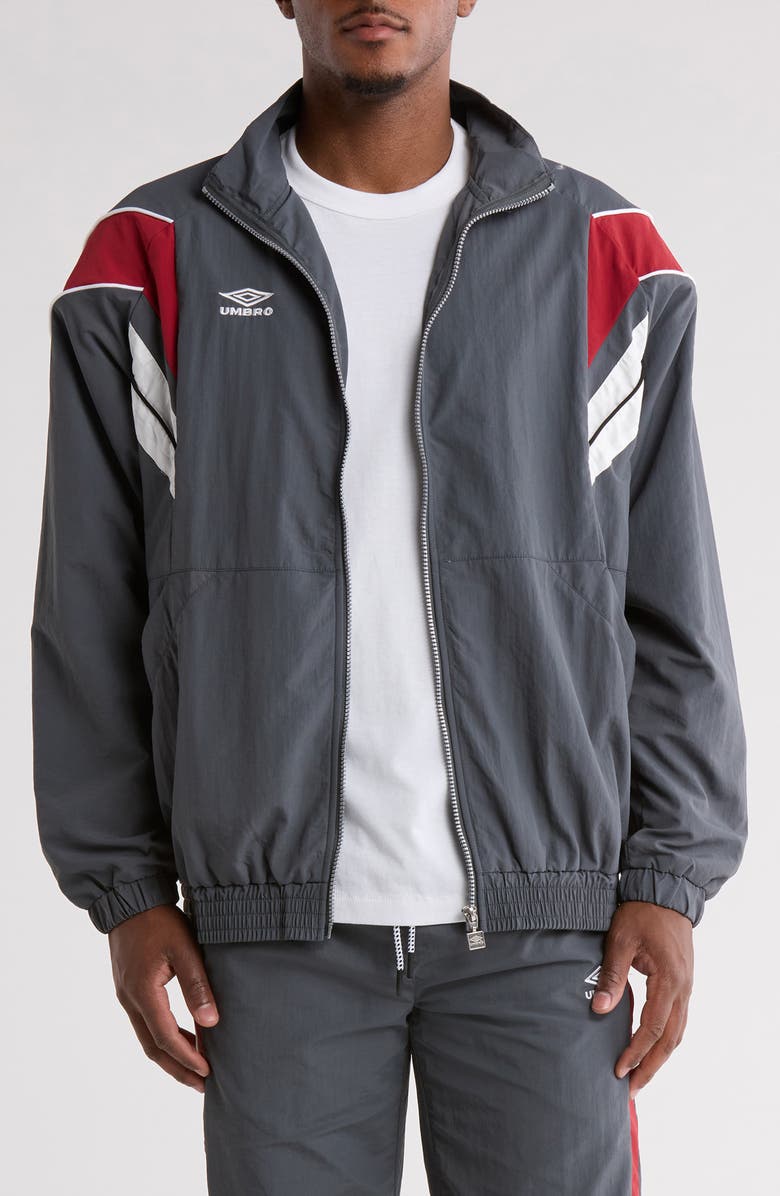Umbro Relaxed Nylon Track Jacket, Main, color,