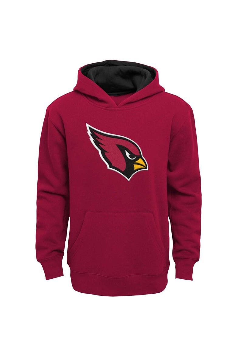 Youth Cardinal Arizona Cardinals Prime Pullover Hoodie, Main, color, Cardinal