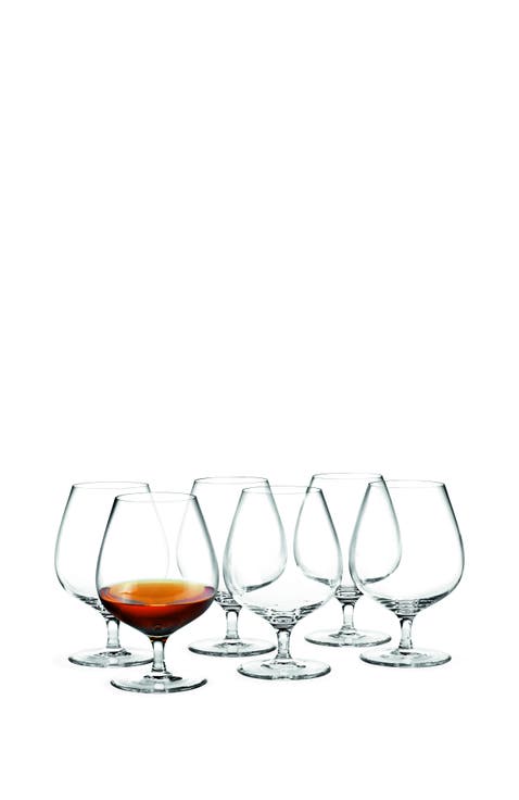 Cabernet 6-Piece Brandy Glass Set