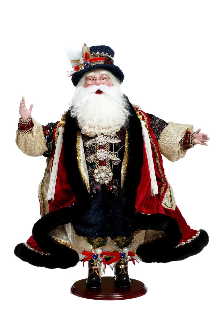 Formal Night Santa, Main, color, Burgundy