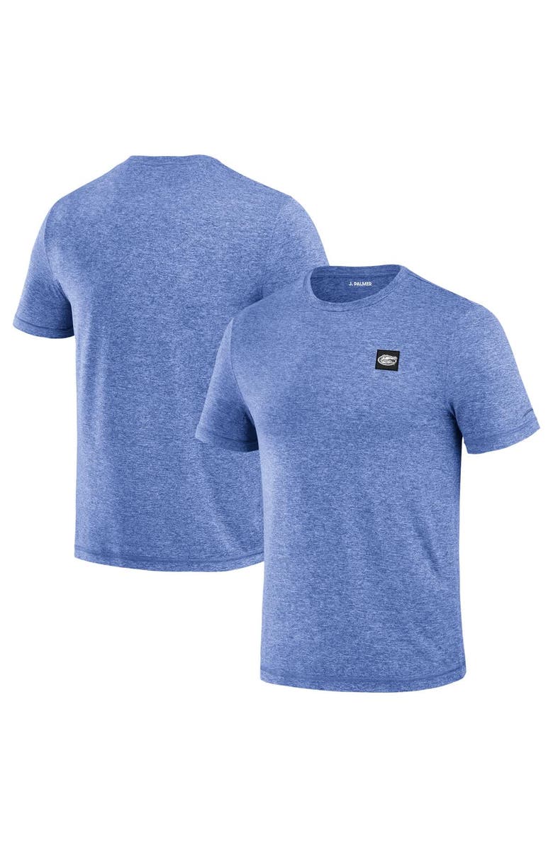 J. Palmer Men's J. Palmer Heather Royal Florida Gators Four Down T-Shirt, Main, color, Heather Black