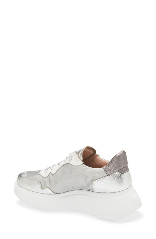 Wonders Zenit Platform Wedge Sneaker
