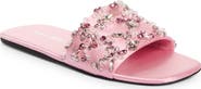 Miu Miu Strass Slide Sandal