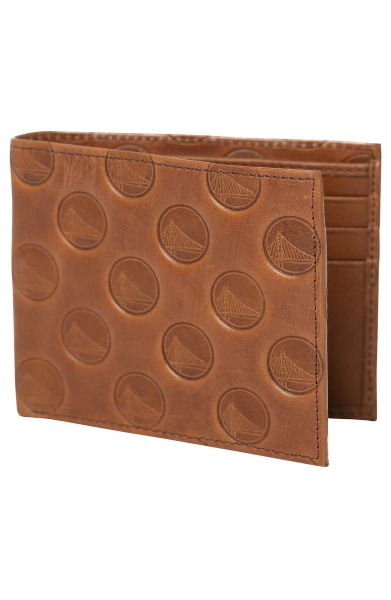LUSSO Golden State Warriors Strata Bi-Fold Wallet, Main, color, 