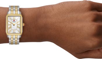 Deco Park Mother-of-Pearl Bracelet Watch, 23mm x 29mm