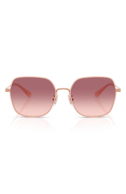 57mm Irregular Round Sunglasses