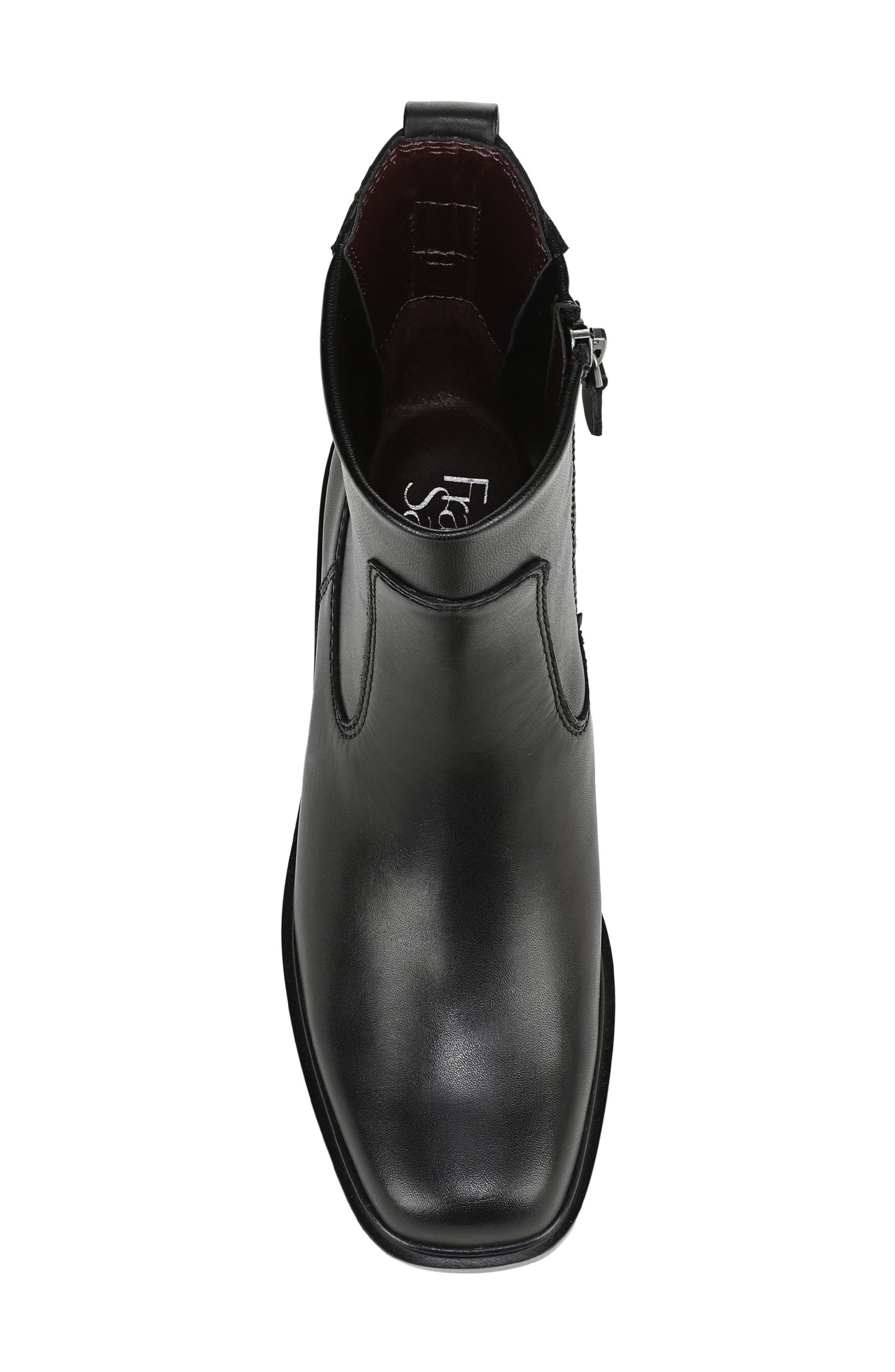 Franco Sarto Gavi Ankle Bootie, Alternate, color, Black