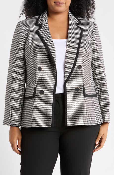 Faux Double Breasted Blazer