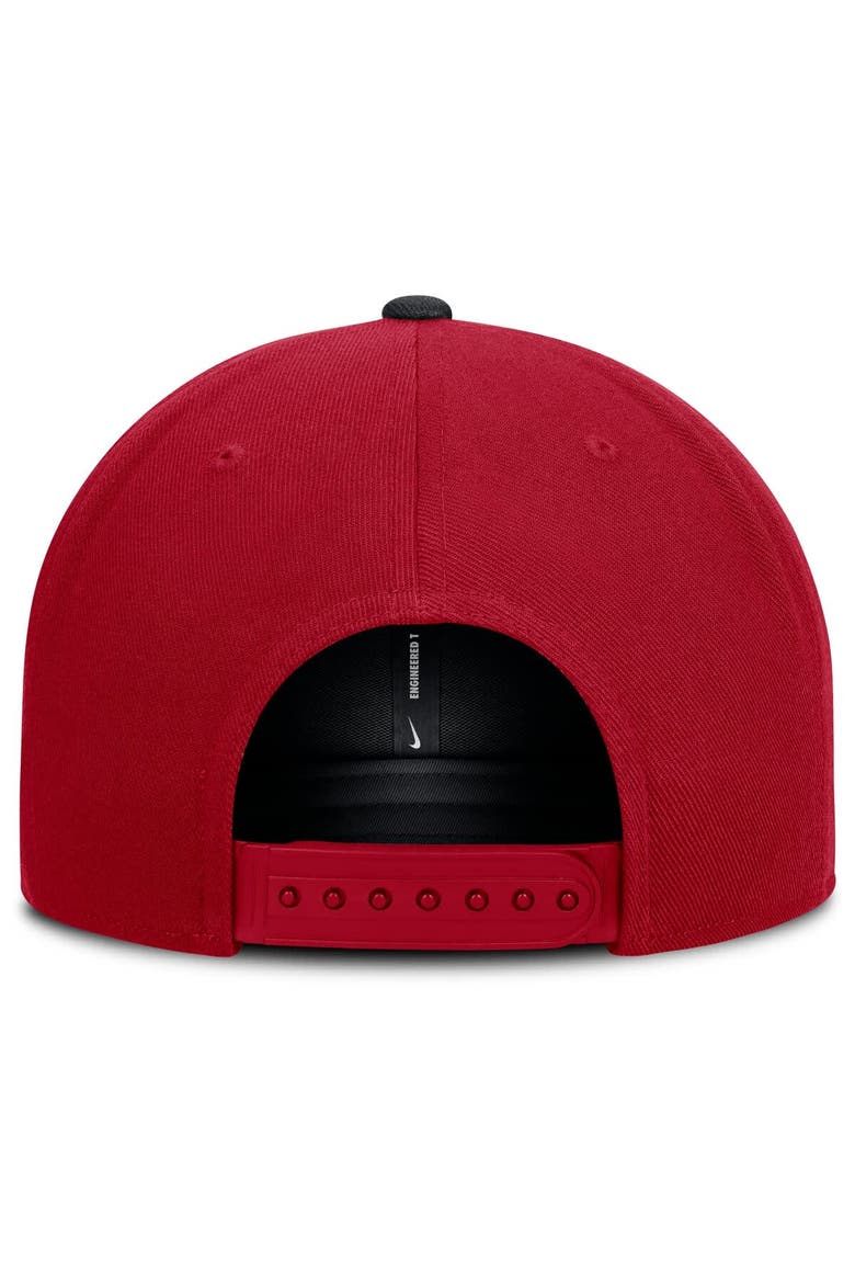 Men's Nike  Red/Black Cincinnati Reds Primetime Pro Dri-FIT Snapback Hat, Alternate, color, Red