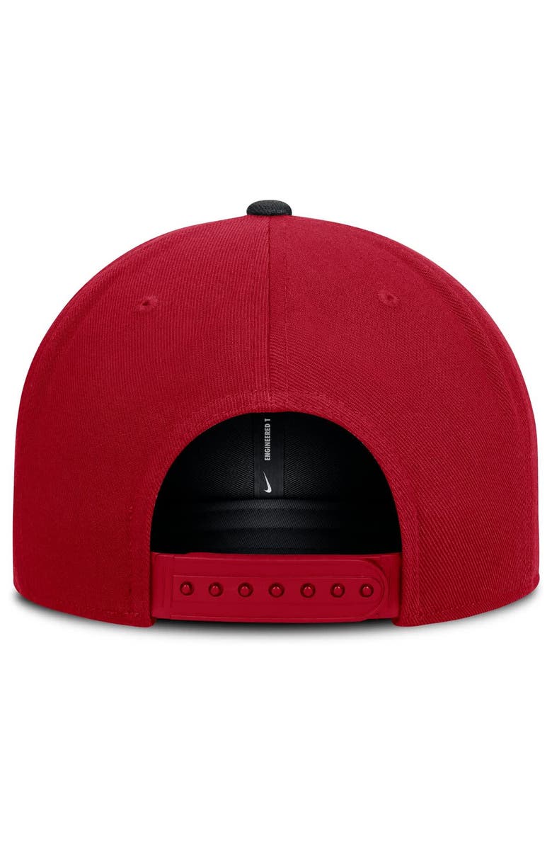 Nike Men's Nike Red/Black Cincinnati Reds Primetime Pro Dri-FIT Snapback Hat, Alternate, color, Red