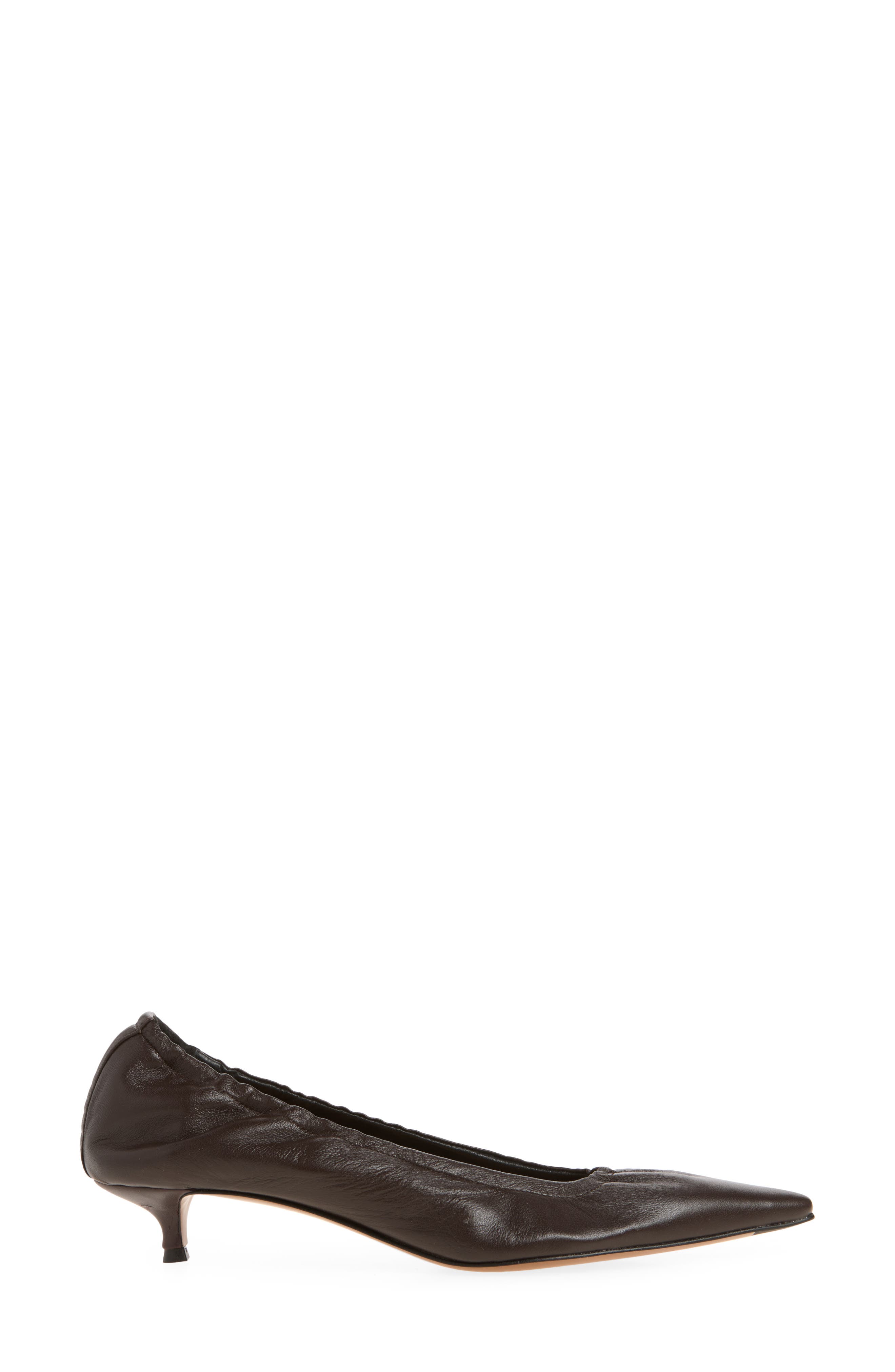 Petina Leather Pointed Toe Pump, Alternate, color, GRUMELLO