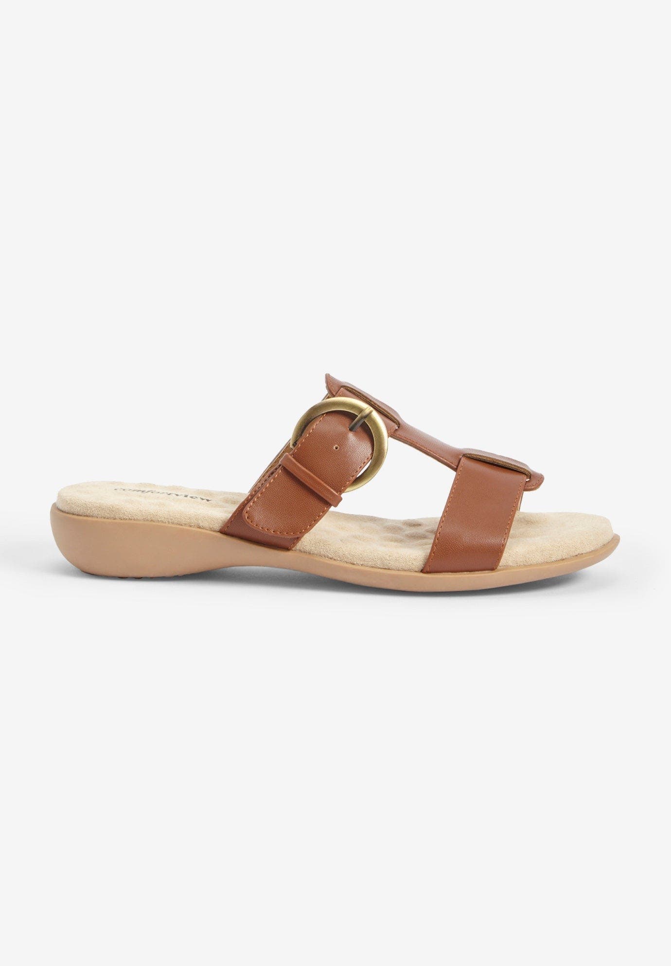 The Dawn Slip On Sandal, Alternate, color, TAN