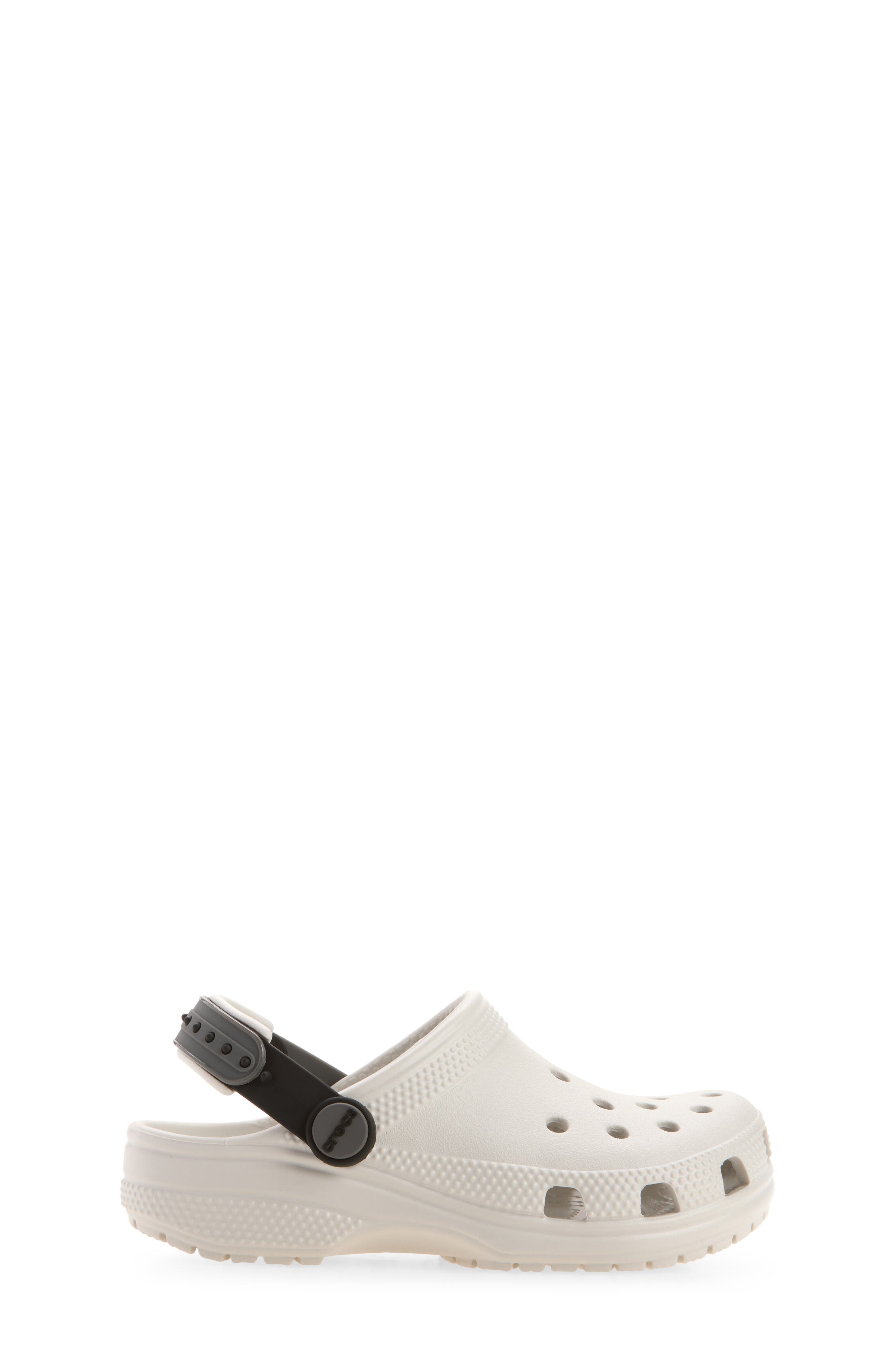 Kids' Classic Glow Snapback Strap Clog, Alternate, color, GLOW GREY/MULTI