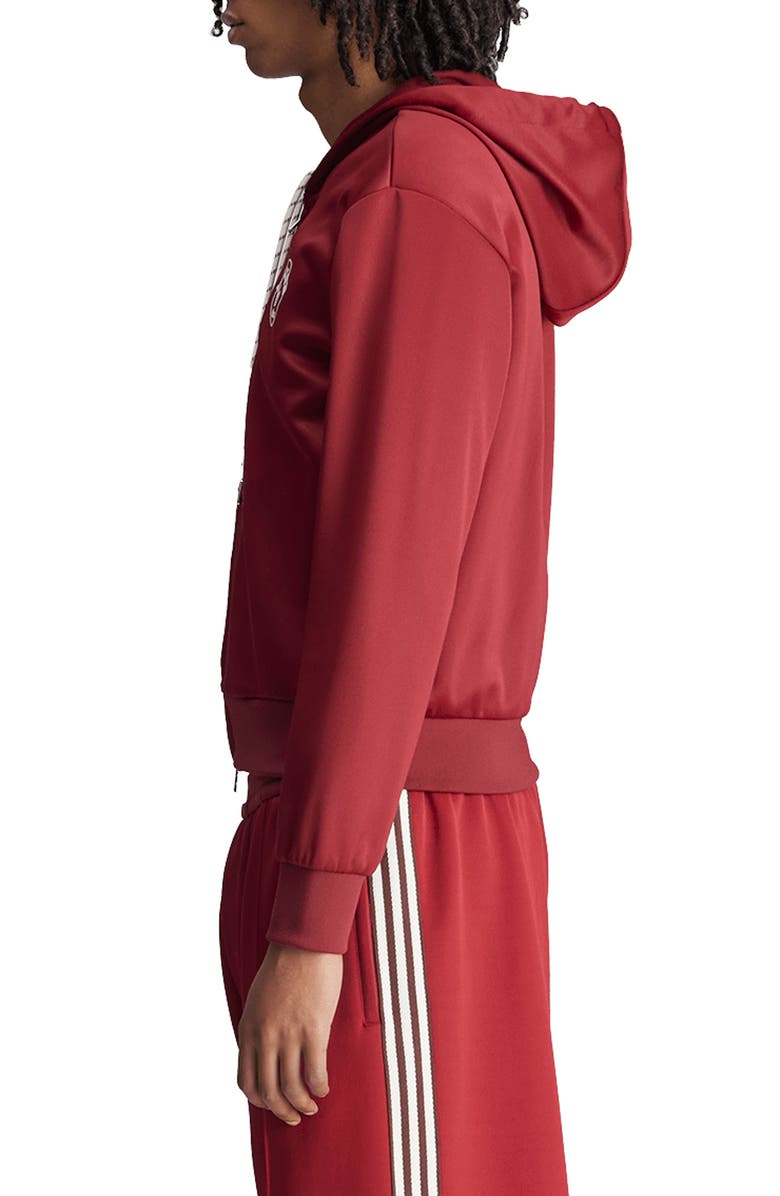 ADIDAS X WALES BONNER Track Hoodie, Alternate, color, Collegiate Burgundy