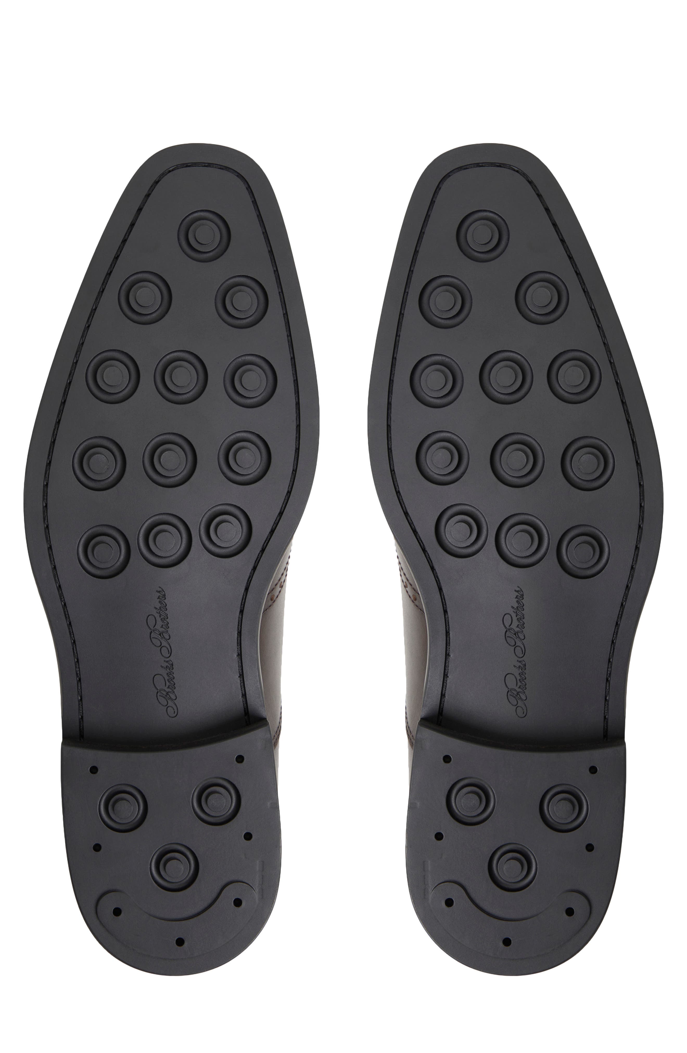 Brooks Brothers Macarthur Wingtip Oxford, Alternate, color, Dark Brown