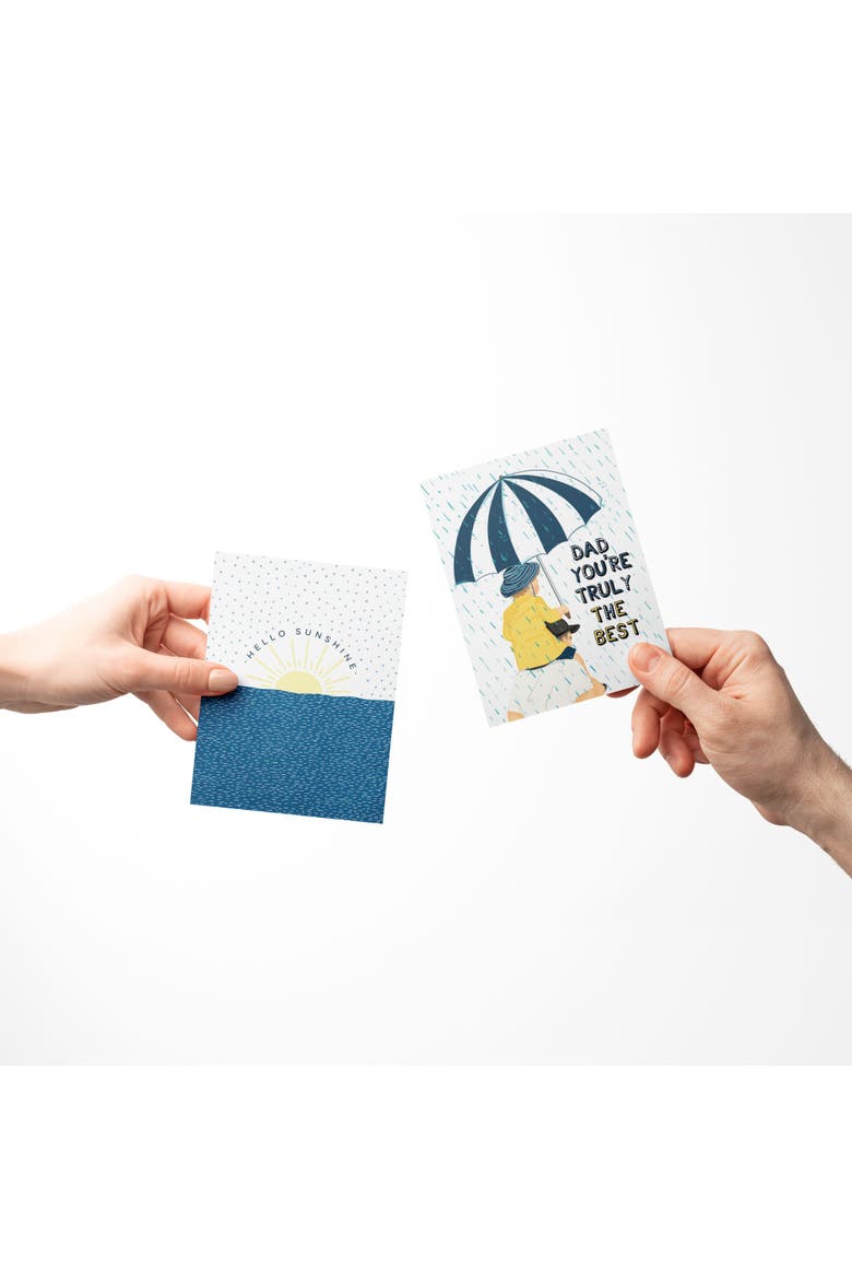 Father's Day Greeting Card Pack (3ct) "Hello Sunshine, Stay Wild, Dad You're Truly the Best", Alternate, color, Multi-Pack