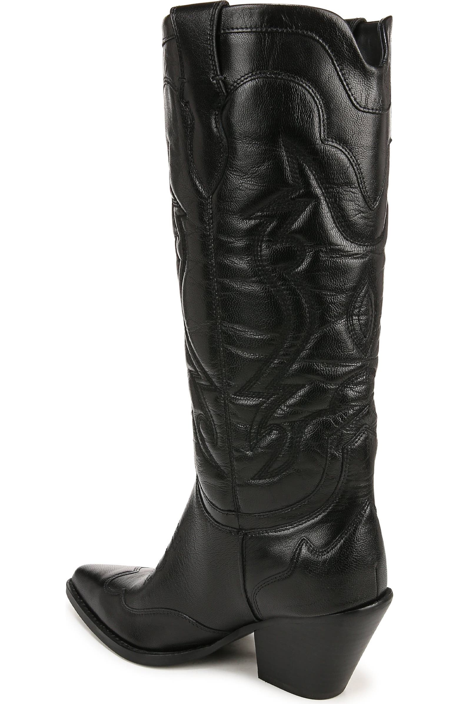 Sam Boote Sam Edelman James Pointed Toe Western Boot (Women) | Nordstromrack