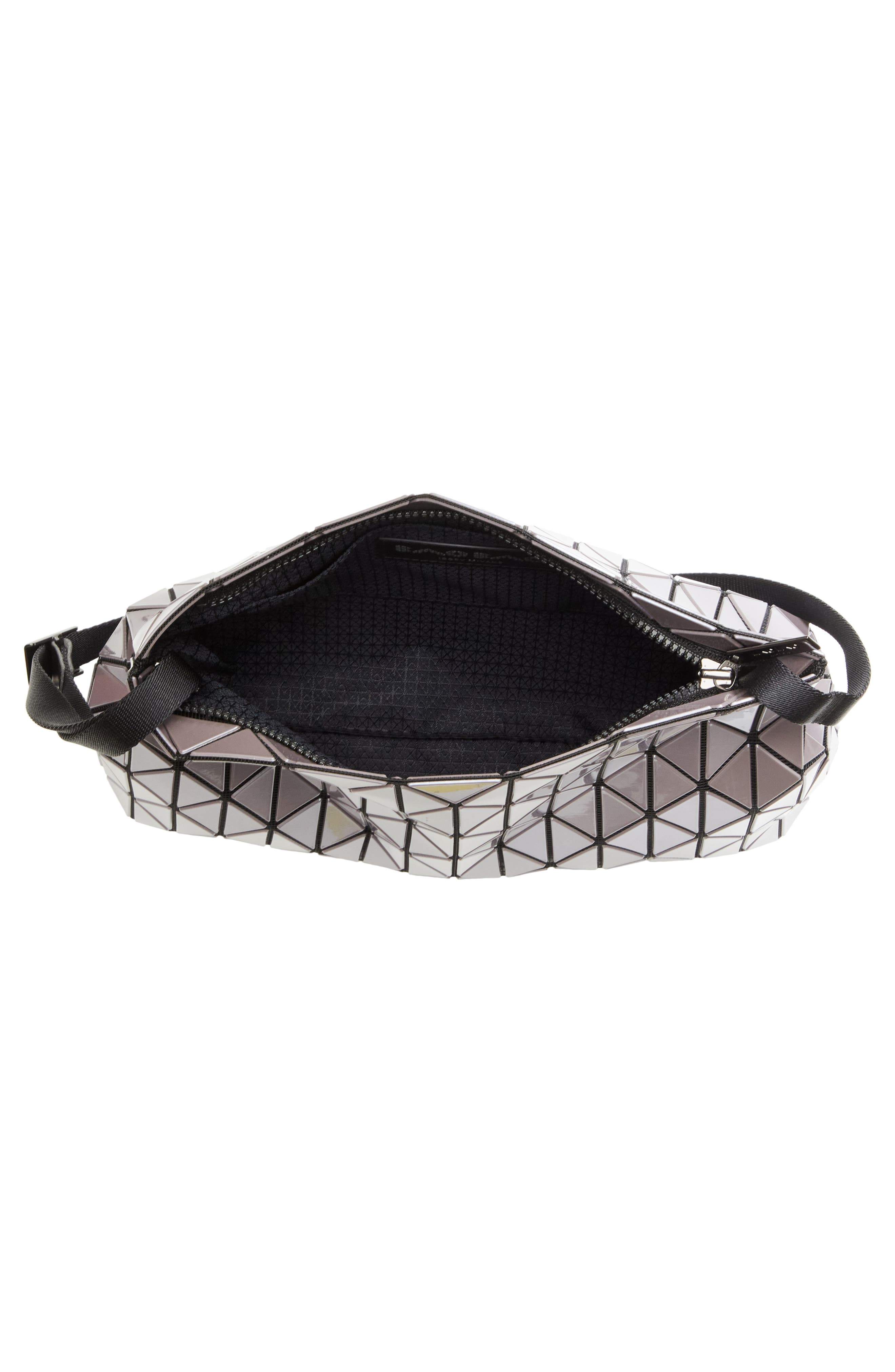 Bao Bao Issey Miyake Row Metallic Crossbody Bag, Alternate, color, 
