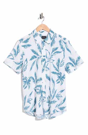Tropics Linen & Cotton Button-Up Shirt