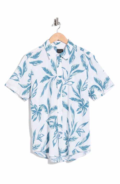 Tropics Linen & Cotton Button-Up Shirt