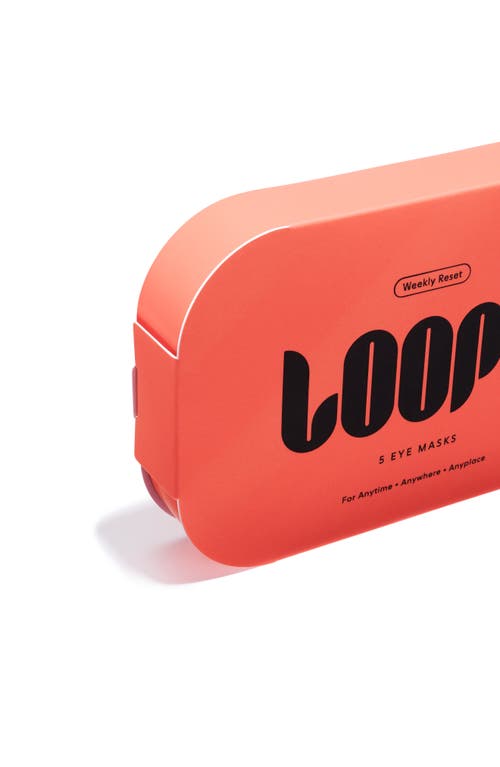 LOOPS LOOPS WEEKLY RESET 5-PACK EYE MASKS