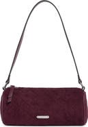 Nine West Storme Quilted Faux Suede Shoulder Bag