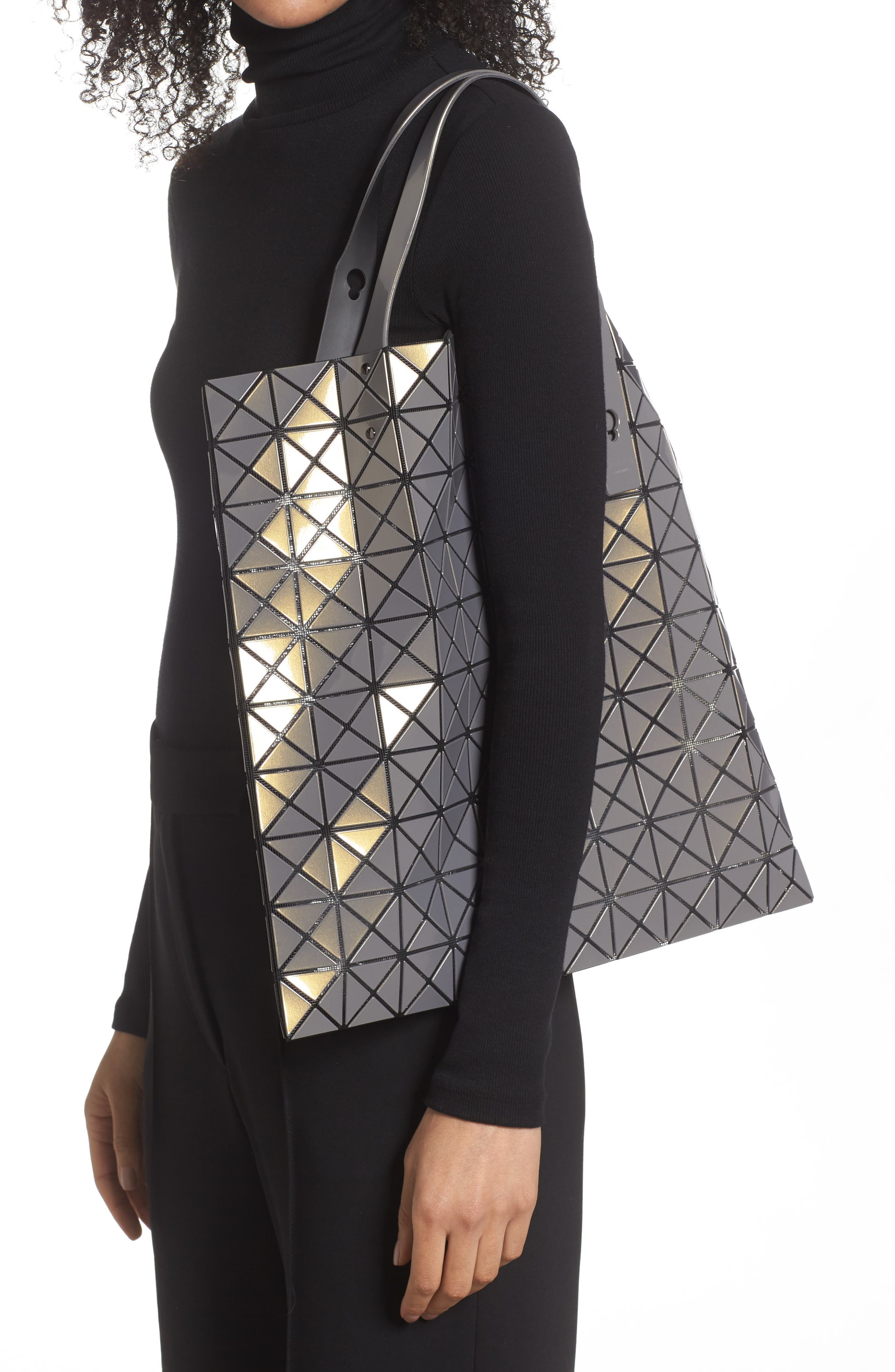 Bao Bao Issey Miyake Prism Metallic Tote Bag, Alternate, color, 