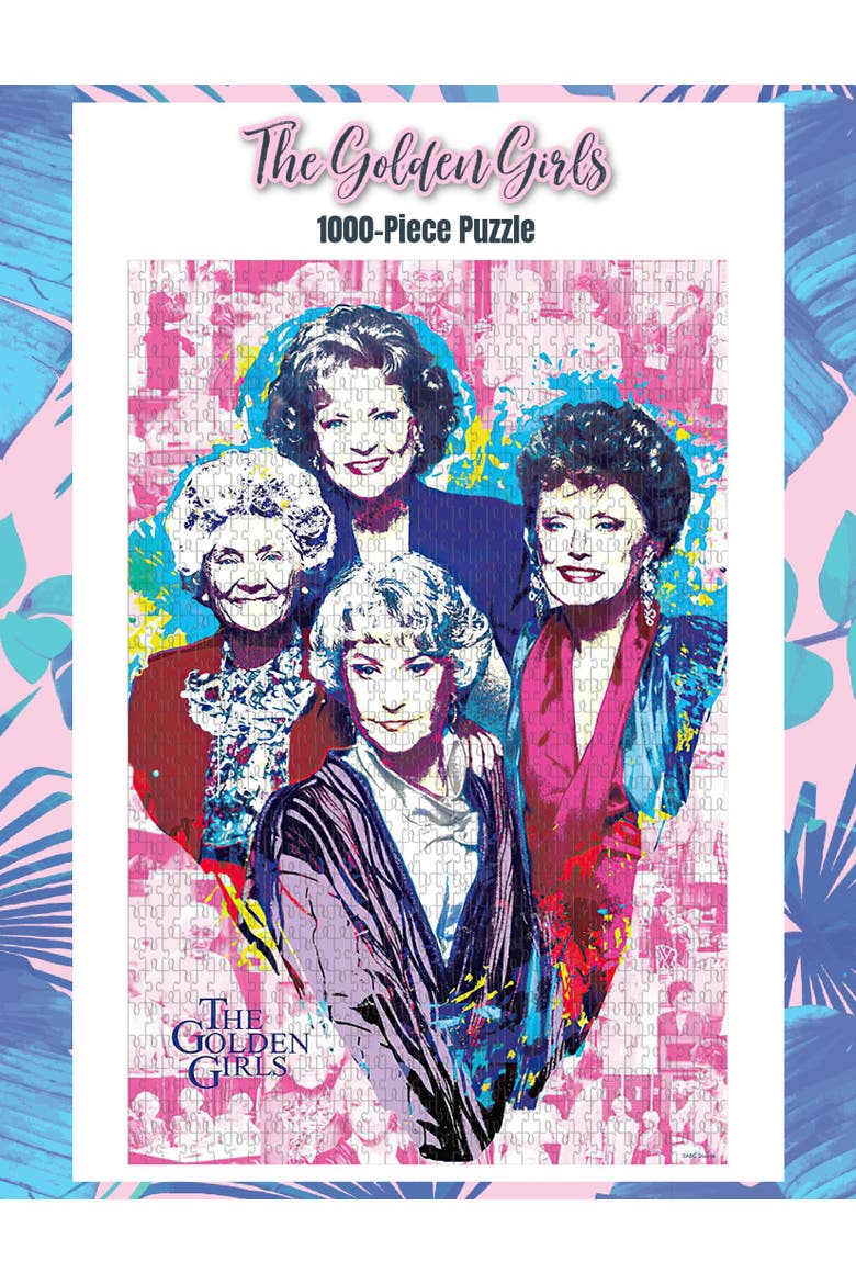 The Golden Girls Puzzle For Adults And Kids | 1000 Piece Jigsaw Puzzle, Alternate, color, Multi-Color