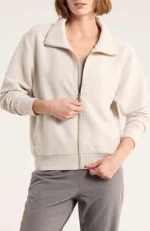 APANA Softsea Mock Neck Full Zip Jacket