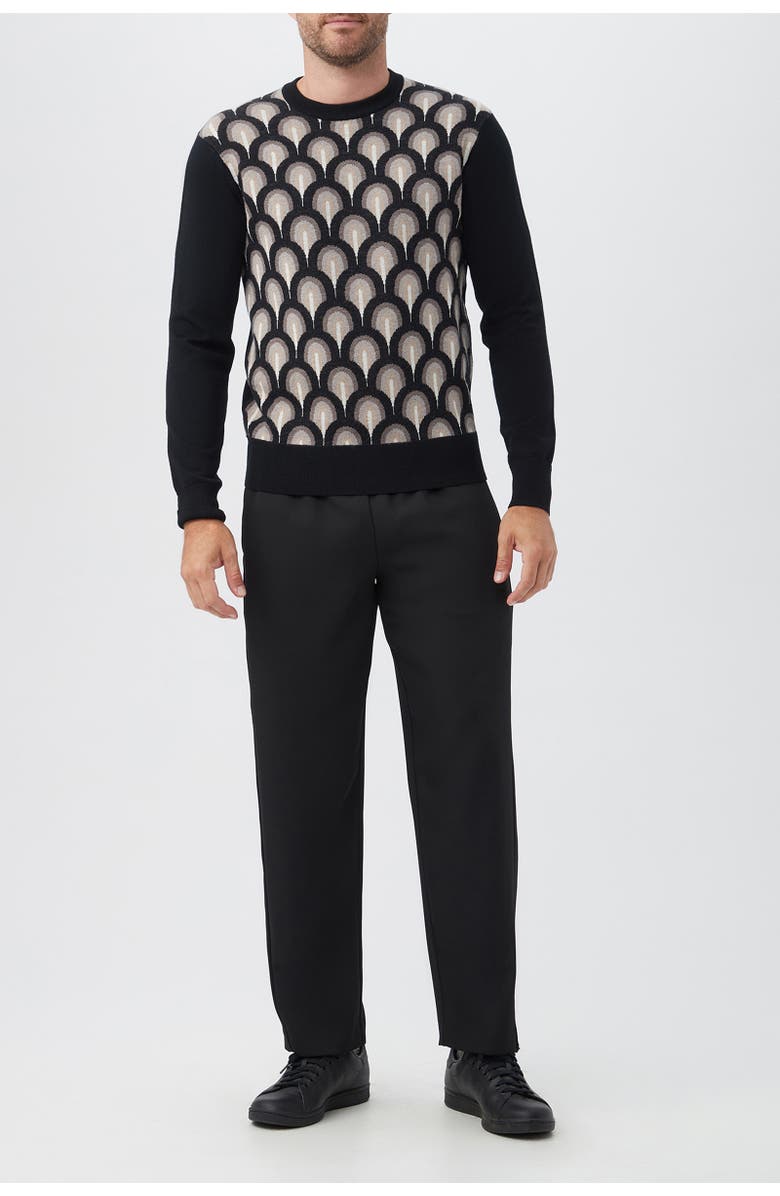 MR TURK Chrysler Geometric Sweater, Alternate, color, Multi