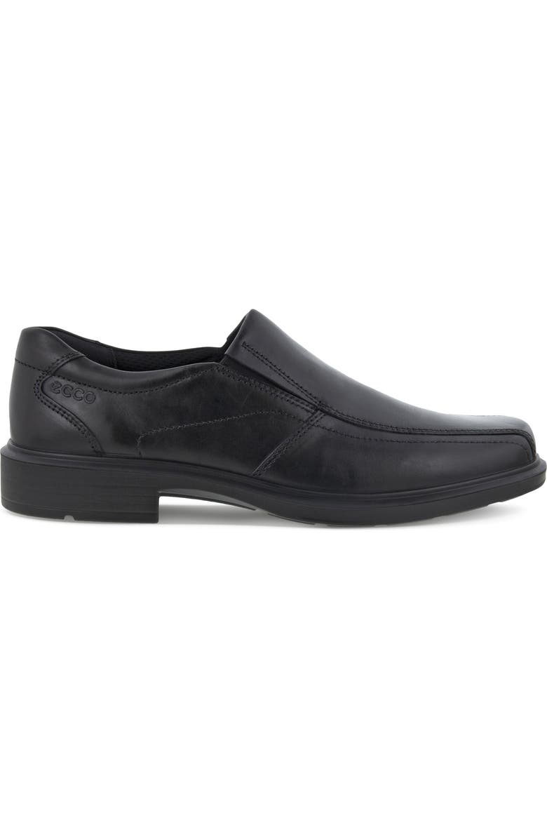 ECCO Helsinki Classic Bike Toe Loafer, Alternate, color, Black