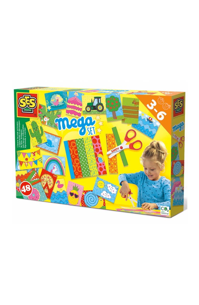 SES Creative I Learn To Use Scissors Mega Set Ages 3+, Main, color,