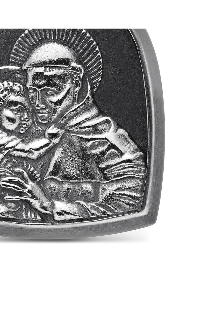 David Yurman St. Anthony Amulet in Sterling Silver, Alternate, color, Sterling Silver